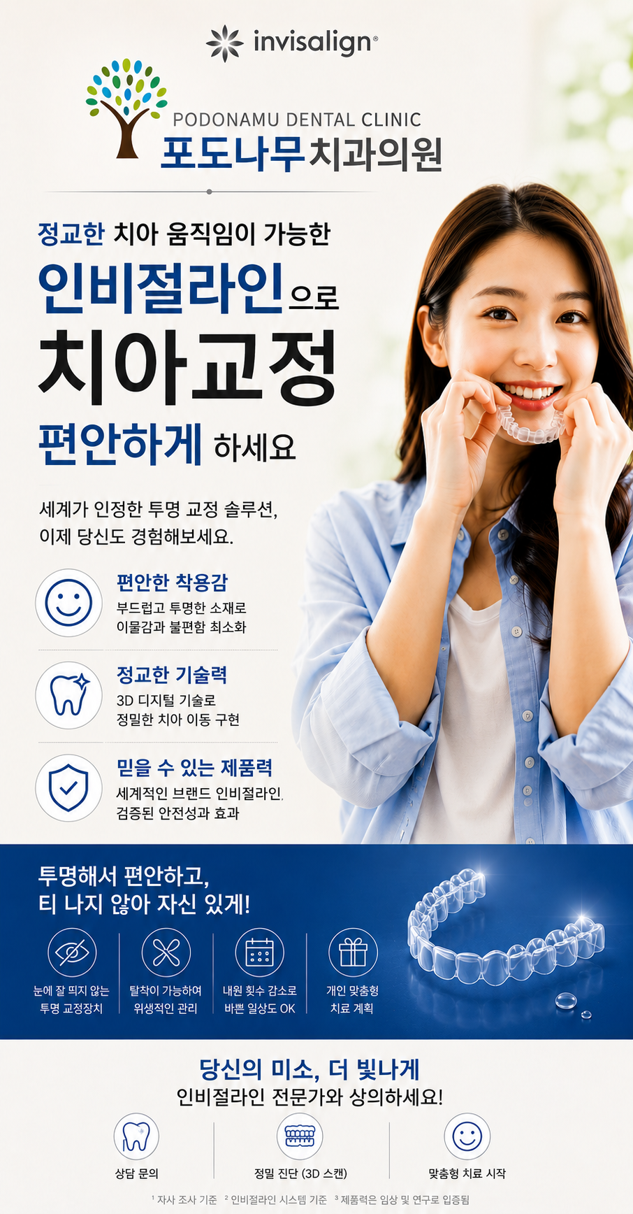 포도나무치과 인비절라인 투명교정